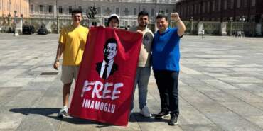 CHP’li Öztürk’ten İtalya’da ‘İmamoğlu’ Protestosu