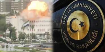 Dışişleri Bakanlığı’ndan İsrail’in Şam’ı Vurmasına Tepki