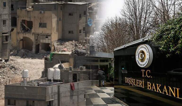 Dışişleri’nden İsrail’e Sert Tepki, ‘En Güçlü Biçimde Reddediyoruz’