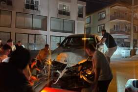 Drift Denemesi Hüsranla Bitti, Hem Kaza Yaptı Hem Ceza Yedi