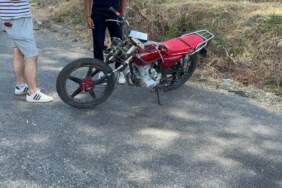 Edirne’de Korku Dolu Anlar: Motosiklet Kamyona Çarptı