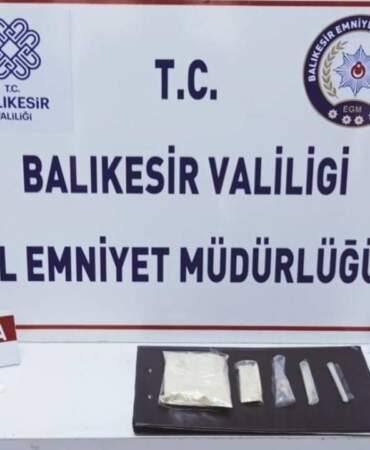 Edremit’te Uyuşturucu Operasyonu: 2 Gözaltı
