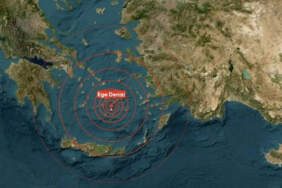 Ege Denizi’nde Deprem