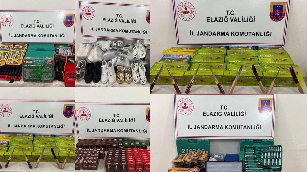 Elazığ’da Gümrük Kaçakçılarına Operasyon