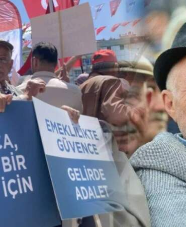 Emekliler Ülke Genelinde Sokağa Çıkıyor