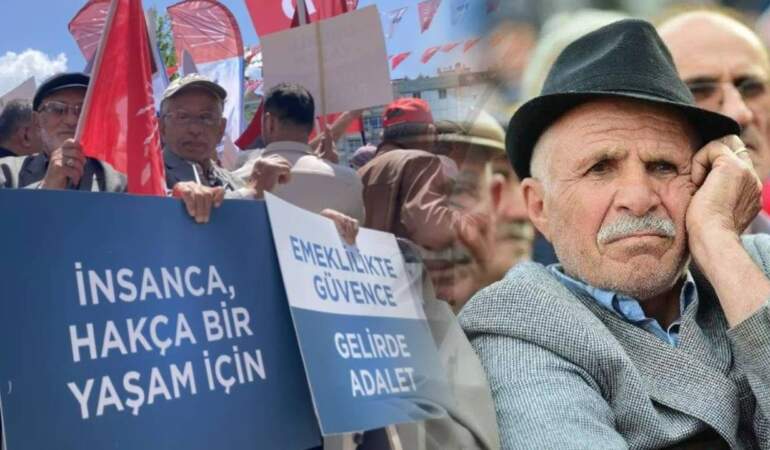 Emekliler Ülke Genelinde Sokağa Çıkıyor