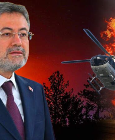 Envanterde Var, Sahada Yok: Ormanlar Yandı, Gece Helikopterler Uçmadı! Bakan’dan ‘Gerekçe Yoktu’ Savunması