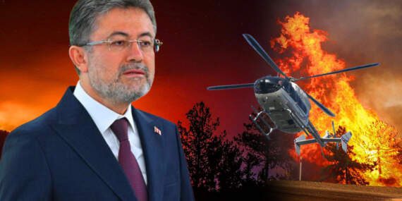 Envanterde Var, Sahada Yok: Ormanlar Yandı, Gece Helikopterler Uçmadı! Bakan’dan ‘Gerekçe Yoktu’ Savunması