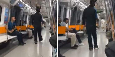 Film Gibi Olay! Tüfekli Tavşan Metroda Panik Yarattı: Ekipler Harekete Geçti
