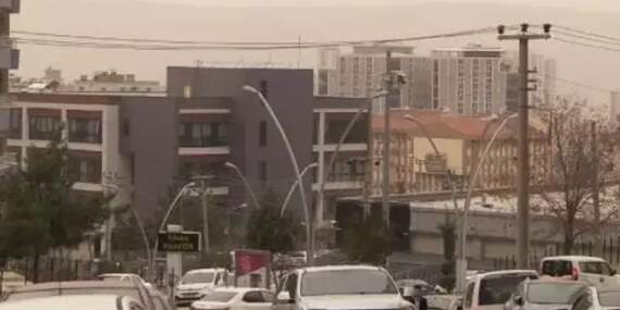 Gaziantep ve Adıyaman’da Çöl Tozu Etkili Oldu