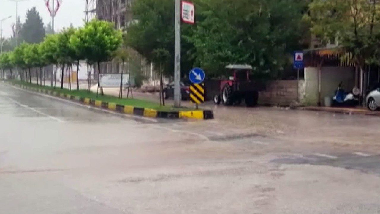 Gaziantep’i Sağanak Vurdu