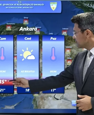 Hafta Sonu Yüksek Sıcaklıklar Bekleniyor