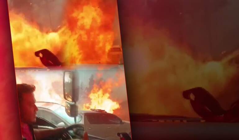 Hatay’da Orman Yangını: Ekipler Alevlerin Ortasında Kalmıştı! Yeni Görüntüler Ortaya Çıktı