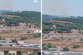 Sultangazi Kent Ormanı’nda Yangın
