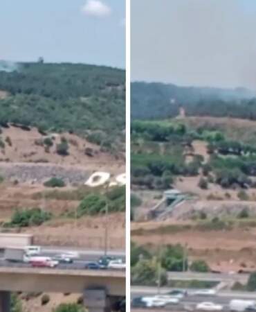 Sultangazi Kent Ormanı’nda Yangın
