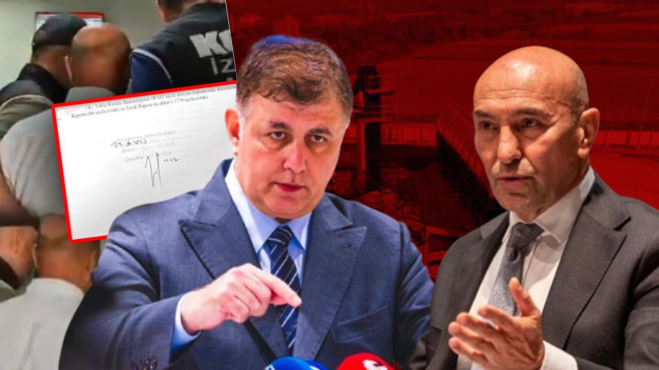 ‘İZBETON A.Ş’ Soruşturmasından Cemil Tugay’ın İmzası Çıktı! İşte Soyer’i Gözaltına Aldıran Belge…