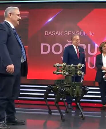 Keşif Yapıyor, Füze Atıyor, Hedefi Vuruyor! İşte Türkiye’nin İlk Silahlı Robot Köpeği