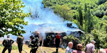 Kömürlük Yangını Korkuttu