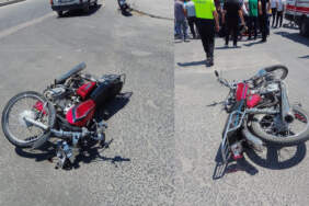 Konya’da Motosiklet ile Kamyonet Çarpıştı: 1 Kişi Yaralı