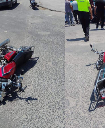 Konya’da Motosiklet ile Kamyonet Çarpıştı: 1 Kişi Yaralı