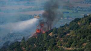 Kütahya’da Orman Yangını: Havadan ve Karadan Müdahale Ediliyor