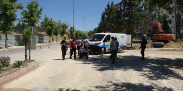 Malatya’da Altyapı Çalışmasında Doğalgaz Borusu Patladı