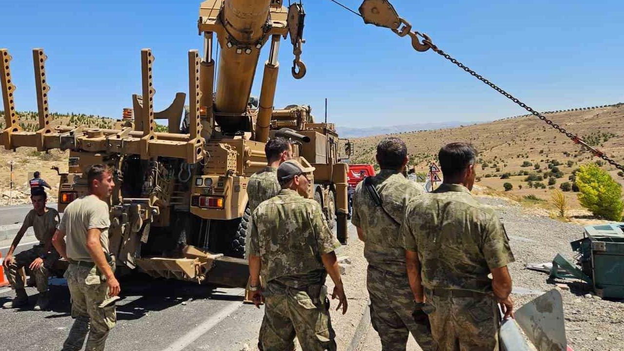 Malatya’da Askeri Araç Devrildi! 2 Asker Yaralı