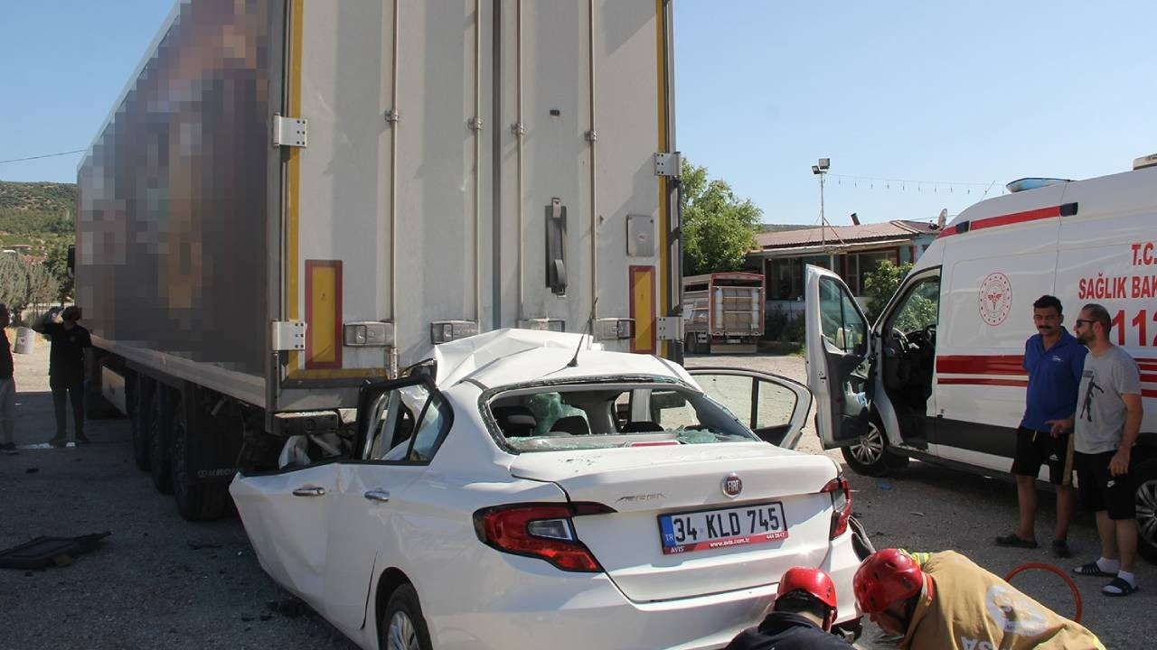 Manisa’da Katliam Gibi Kaza! Baba ve 3 Çocuğu Hayatını Kaybetti