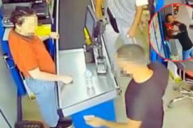 Markette Korku Dolu Anlar Kamerada: Müşteri, Kasiyerin Burnunu Kırdı