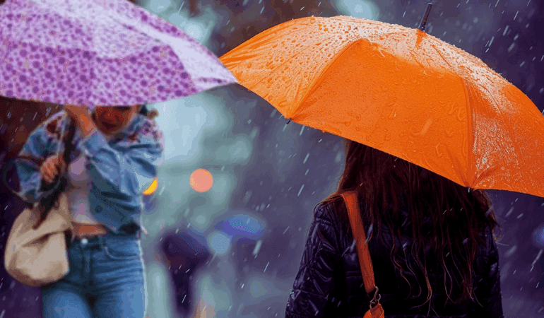Meteoroloji Bölge Bölge Uyardı: Sağanak Yolda, Rüzgar Sert Esecek