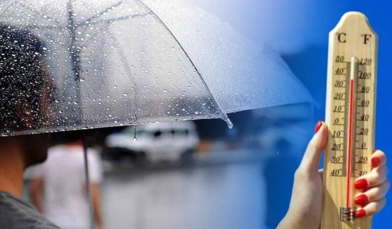 Meteoroloji İl İl Uyardı: Sağanak ve Sıcak Alarmı! Termometreler 40 Dereceye Çıkacak