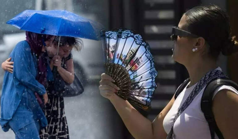 Meteoroloji’den Kuvvetli Yağış ve Sıcaklık Uyarısı! Bu İllerde Yaşayanlar Dikkat