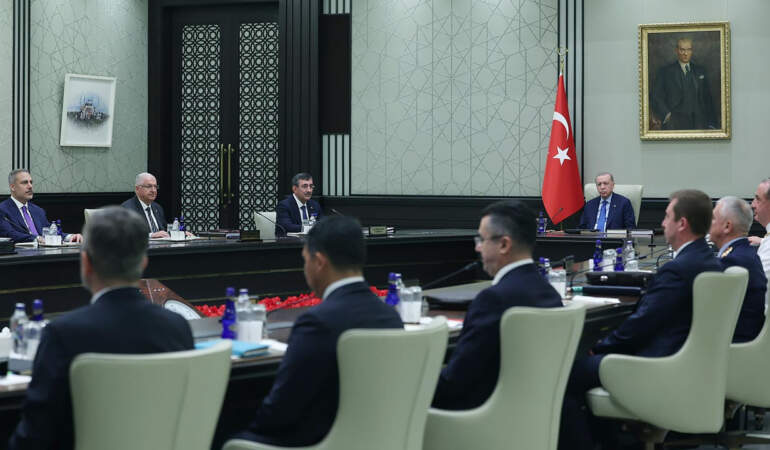 MGK, Cumhurbaşkanı Erdoğan Başkanlığında Toplandı