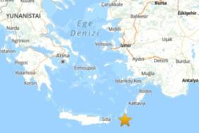 Muğla Datça Açıklarında Korkutan Deprem