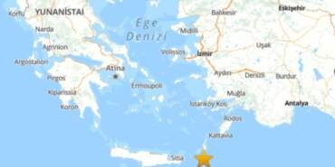 Muğla Datça Açıklarında Korkutan Deprem