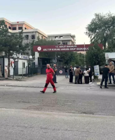 Orman yangını şehitlerinin naaşları Ankara’ya nakledildi