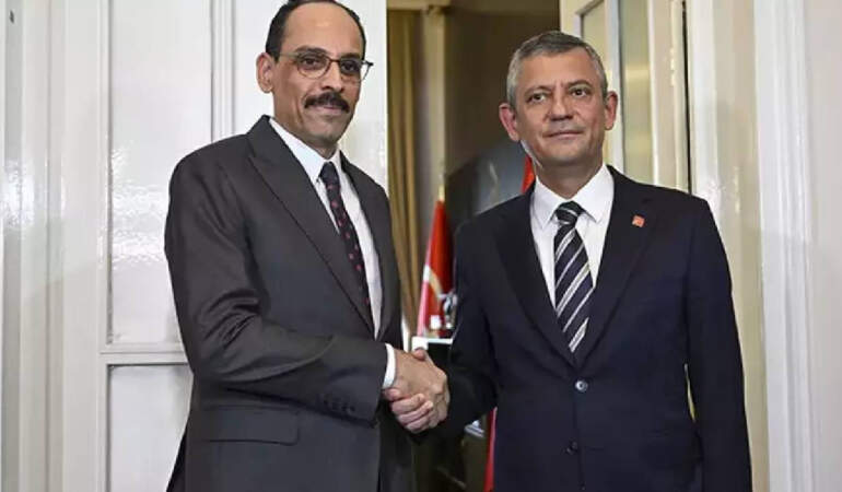 Özgür Özel ve MİT Başkanı Kalın’dan ‘Terörsüz Türkiye’ Görüşmesi
