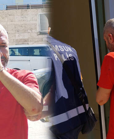 Samsun’da Erkek Dehşeti! Eşine ve Kızına Kabusu Yaşattı, Polise Bıçak Çekti