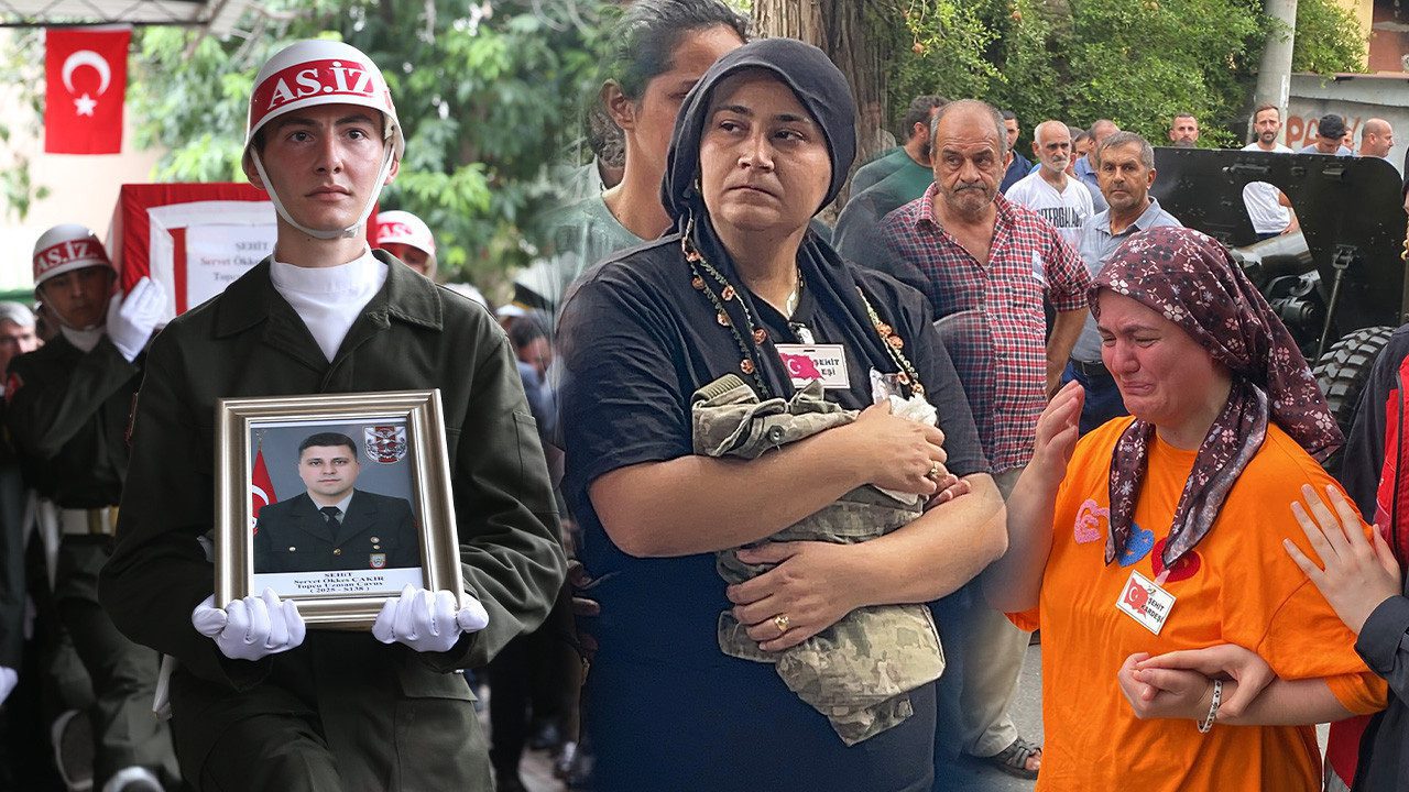 Şehit Uzman Çavuş Servet Ökkeş Çakır’a Gözyaşlarıyla Son Veda