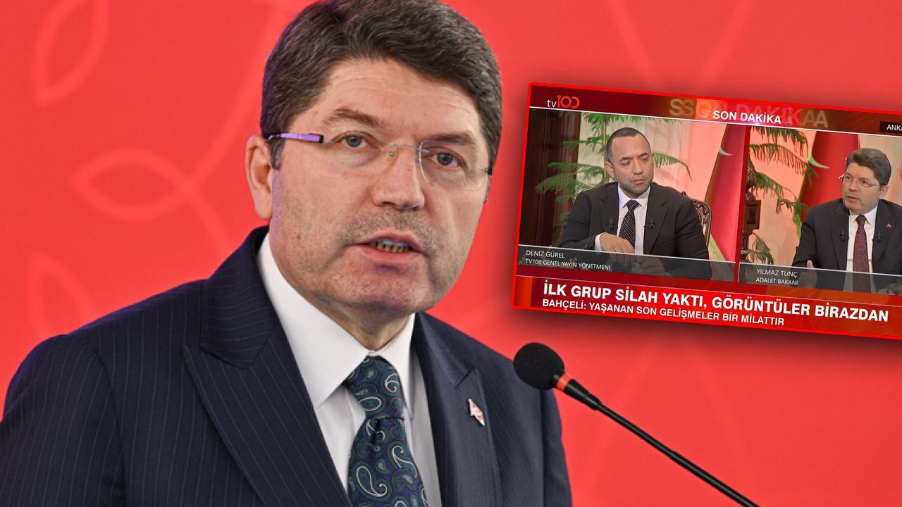 Silahların Bırakıldığı Sırada… Adalet Bakanı Tunç’tan Kritik Açıklamalar