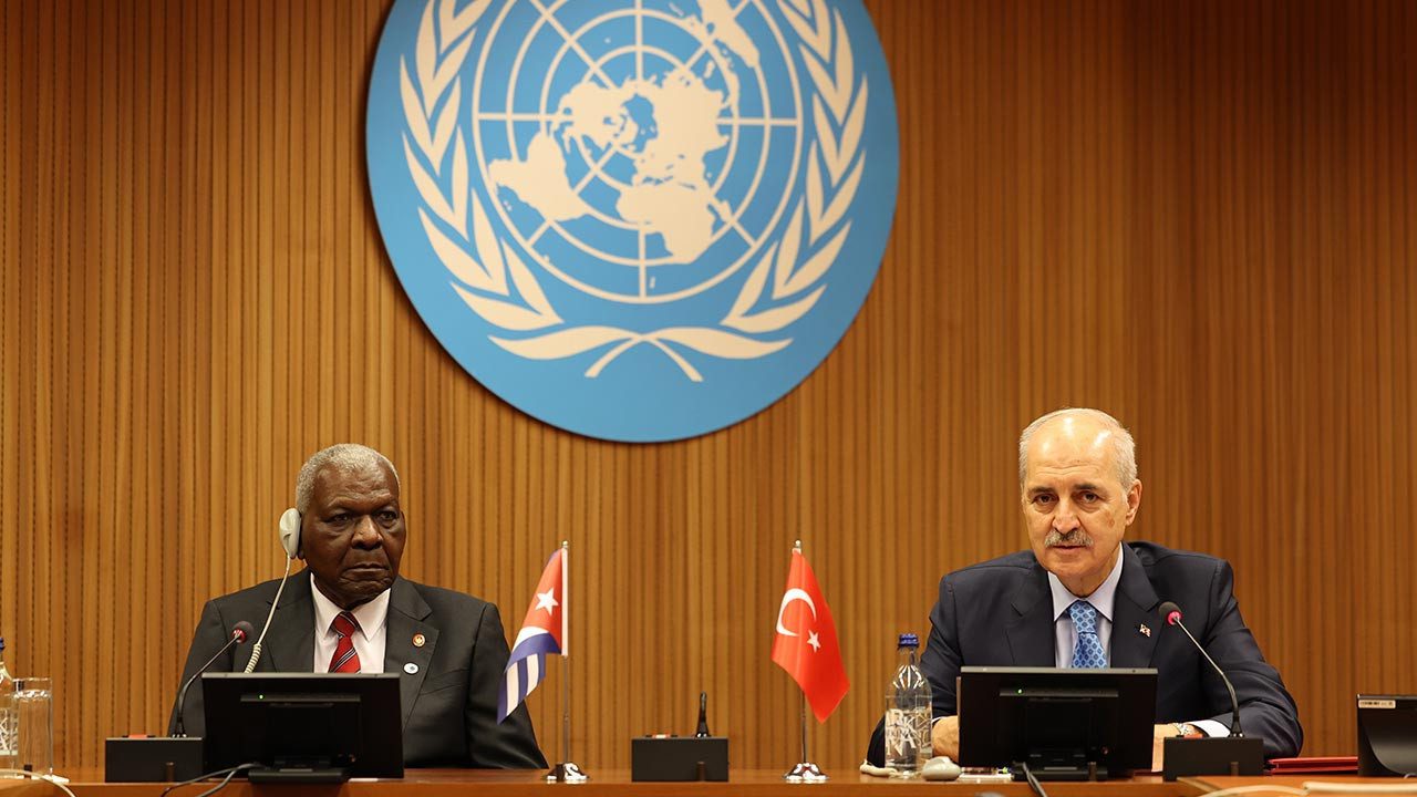 TBMM Başkanı Kurtulmuş, Hernandez ile Görüştü