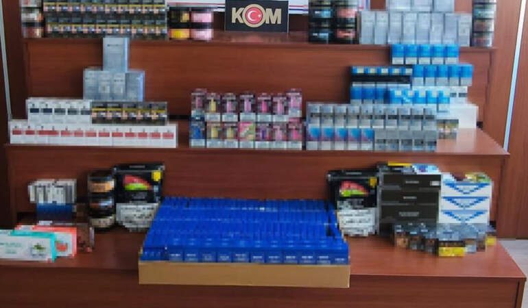 Tekirdağ’da Kaçakçılık Operasyonu: Birçok Ürün Ele Geçirildi