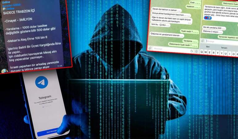 Telegram’da ‘Suç Pazarı’ Cinayet 4 Milyon, Yaralama 120 Bin TL… Yazışmalar Ortaya Çıktı