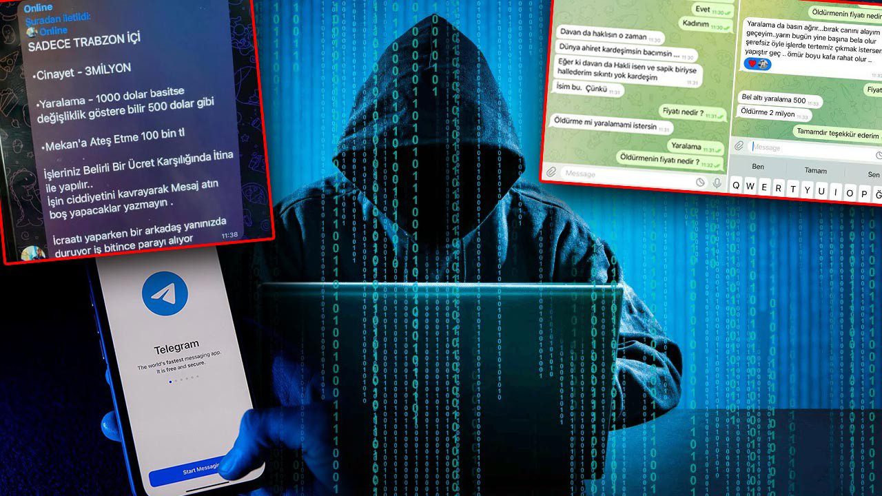 Telegram’da ‘Suç Pazarı’ Cinayet 4 Milyon, Yaralama 120 Bin TL… Yazışmalar Ortaya Çıktı