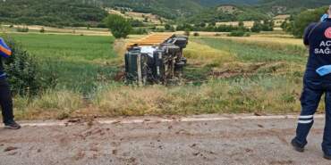 Tokat’ta Feci Kaza: Kamyon Şarampole Yuvarlandı, Sürücü Hayatını Kaybetti