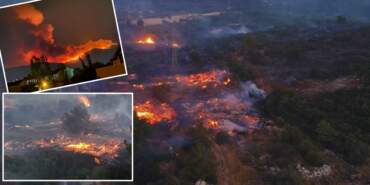 Yangın Kabusu İzmir’i Sardı: Köyler Boşaltıldı, Otoyol Kapandı