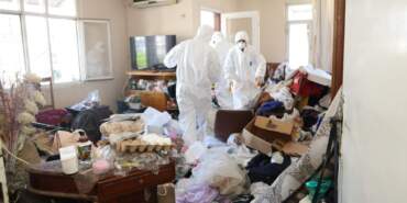 Üçüncü Kez Temizlenen Çöp Evden 6 Ton Atık Çıktı