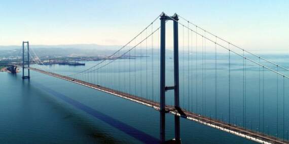 Osmangazi Köprüsü altından geçişlere yükseklik sınırı getirildi