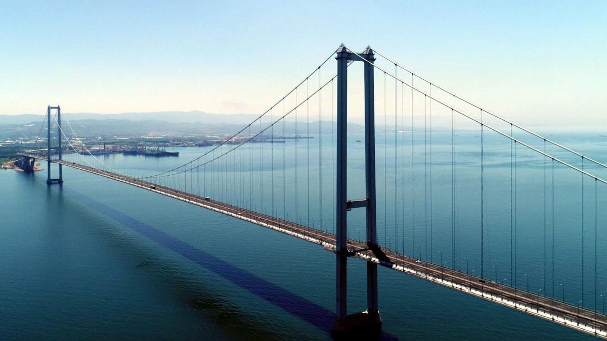 Osmangazi Köprüsü altından geçişlere yükseklik sınırı getirildi