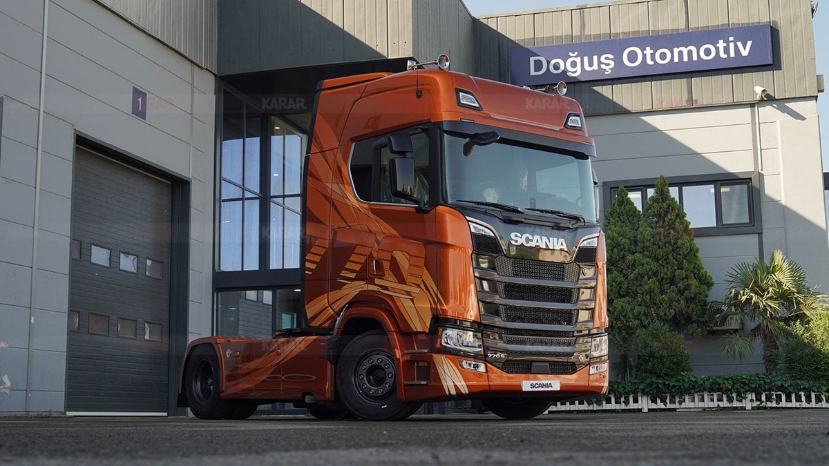 Bu özel üretim Scania’dan sadece 1 tane var! İşte fiyatı ve özellikleri
